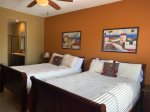Beachfront San Felipe vacation rental 682 - bedroom with 2 beds